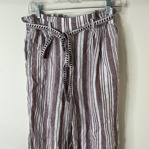 LemLem X H&M Striped 100% Linen Pants Size Small - Picture 14 of 15